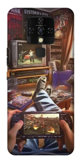 Чехол на TECNO Camon 16 SE Retro style v4 фото 1 из 1