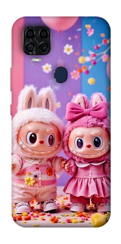 Чохол на ZTE Blade v2020 Labubu twins ver.2 фото 1 з 1