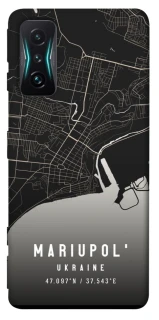 Чохол на Xiaomi Redmi K50 Gaming Mariupol map фото 1 з 1