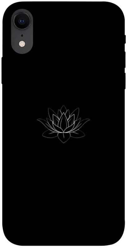 Чехол на Apple iPhone XR (6.1") Black Lotus фото 1 Чехол на Apple iPhone XR (6.1") Black Lotus фото 1 из 1