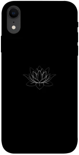 Чохол на Apple iPhone XR (6.1") Black Lotus фото 1 Чохол на Apple iPhone XR (6.1") Black Lotus фото 1 з 1