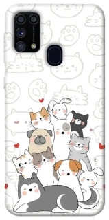 Чохол на Samsung Galaxy M31 Funny Pets фото 1 з 1