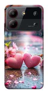Чехол на ZTE Blade A54 4G Pink heart фото 1 из 1
