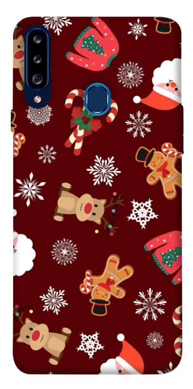Чохол на Samsung Galaxy A20s Новорічний v6 фото 1 з 1
