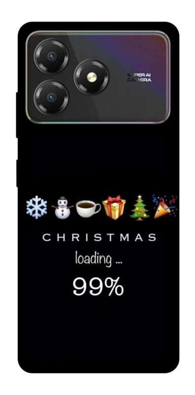 Чехол на ZTE Blade A36 Christmas Loading фото 1 из 1