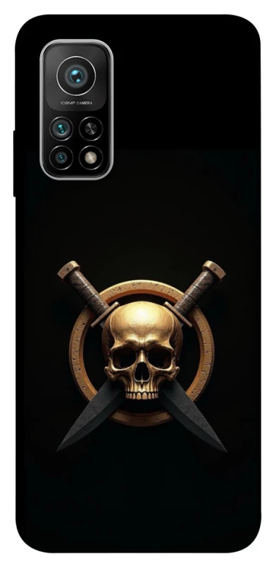 Чохол на Xiaomi Mi 10T Golden Skull фото 1 з 1