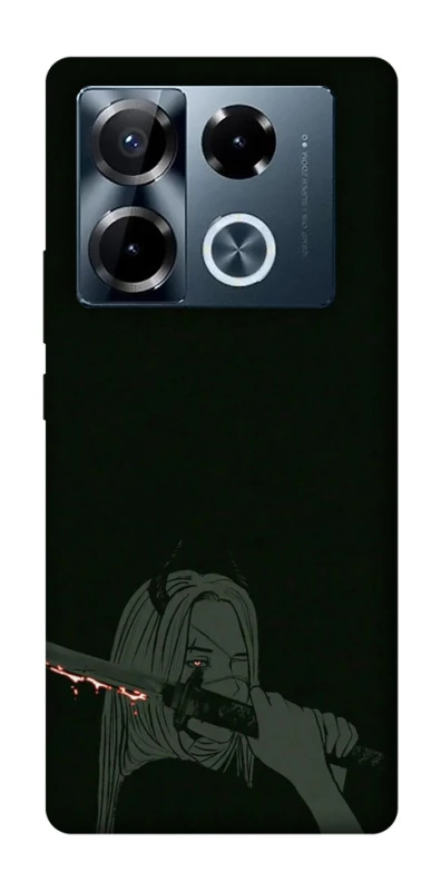 Чехол на Infinix Note 40 Pro 4G Человек-Бензопила фото 1 из 1