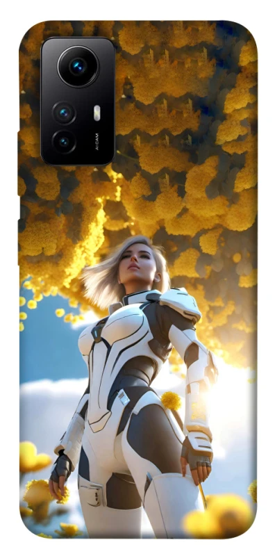 Чохол на Xiaomi Redmi Note 12S Cyber space girl ver.3 фото 1 з 1
