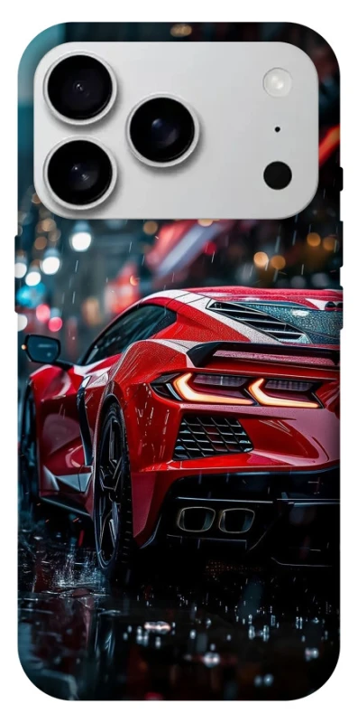 Чехол на Apple iPhone 17 Pro Max (6.9") Red sports car фото 1 из 1