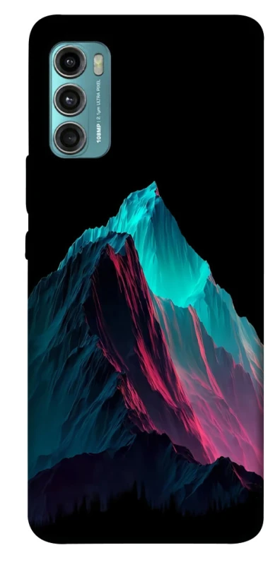 Чехол на Motorola Moto G60 Neon mountains фото 1 из 1