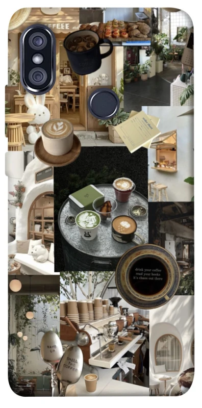 Чохол на Xiaomi Redmi Note 5 Pro / Note 5 (AI Dual Camera) Coffee collage ver.4 фото 1 з 1