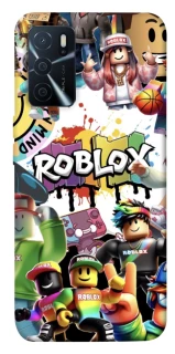Чехол на Oppo A16s / A16 Roblox Characters Collage фото 1 из 1