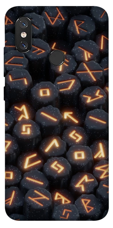 Чохол на Xiaomi Mi 8 Вогняні руни фото 1 з 1