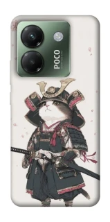 Чохол на Xiaomi Poco M7 pro 5G Samurai Cat Warrior фото 1 з 1