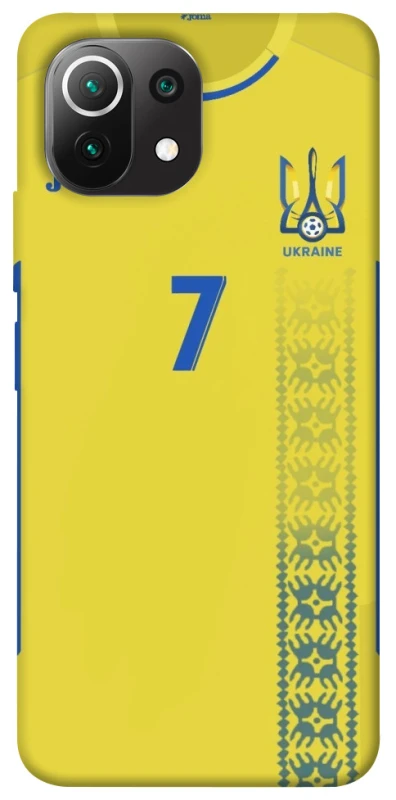 Чехол на Xiaomi Mi 11 Lite UA-Football ver.3 фото 1 из 1