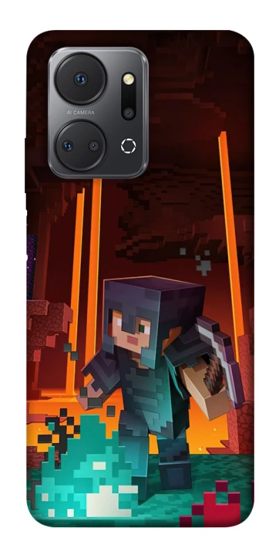 Чехол на Huawei Honor X7a Minecraft game adventure фото 1 из 1
