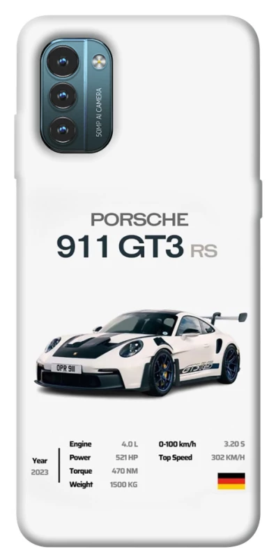 Чехол на Nokia G21 Porsche 911 GT3 фото 1 из 1
