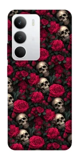 Чохол на Realme C71 Черепа та рози фото 1 з 1