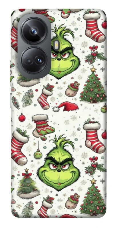Чехол на Realme 10 Pro+ Grinch mood ver.3 фото 1 из 1