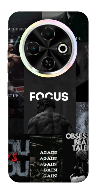 Чохол на TECNO Spark 30C Focus collage фото 1 з 1