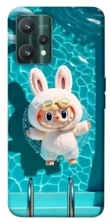 Чехол на Realme 9 Pro Labubu in the pool ver.2 фото 1 из 1
