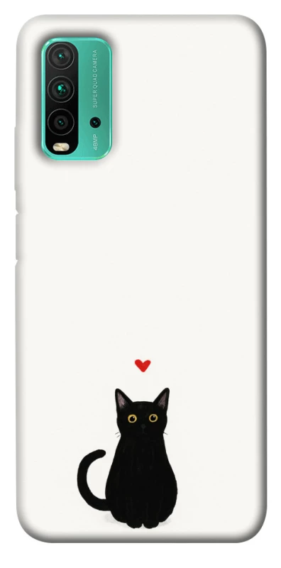 Чохол на Xiaomi Redmi Note 9 4G / Redmi 9 Power cat in love фото 1 з 1