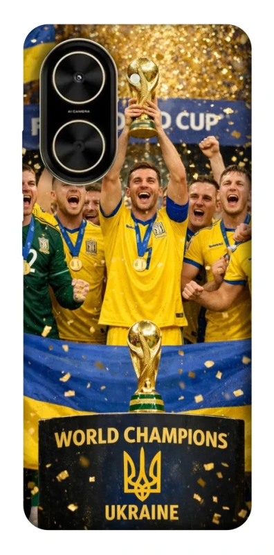 Чохол на Xiaomi Poco C71 UA-Football ver.5 фото 1 з 1