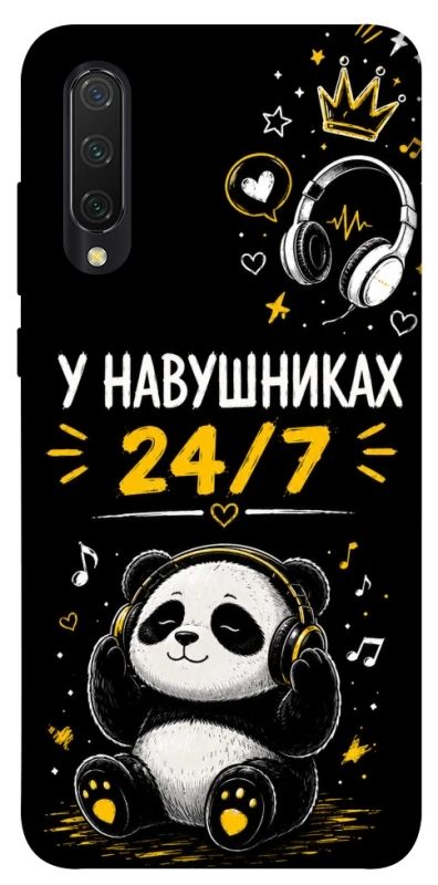 Чехол на Xiaomi Mi CC9 / Mi 9 Lite У навушниках 24/7 фото 1 из 1
