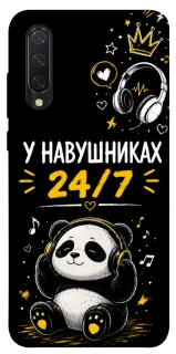 Чехол на Xiaomi Mi CC9 / Mi 9 Lite У навушниках 24/7 фото 1 из 1