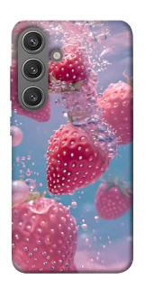 Чохол на Samsung Galaxy S24 Полуниця в воді фото 1 з 1