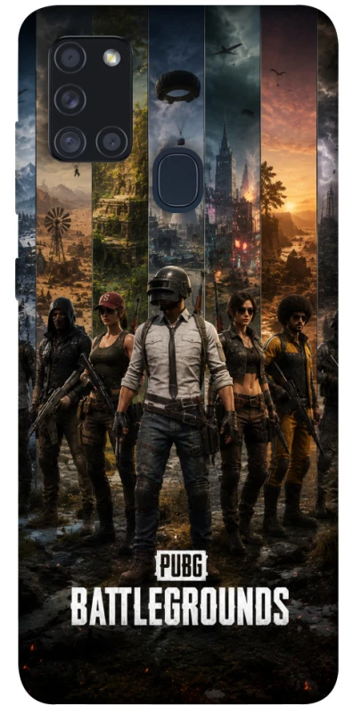 Чехол на Samsung Galaxy A21s PUBG фото 1 из 1