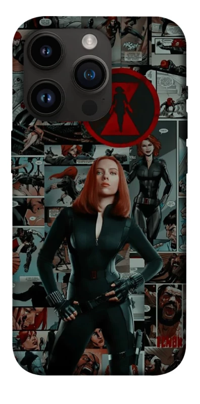 Чохол на Apple iPhone 14 Pro (6.1") Black Widow фото 1 з 1