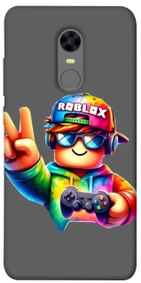 Чехол на Xiaomi Redmi 5 Plus / Redmi Note 5 (Single Camera) Roblox Gamer Peace фото 1 из 1