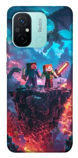 Чохол на Xiaomi Redmi 12C / Poco C55 Minecraft v3 фото 1 з 1