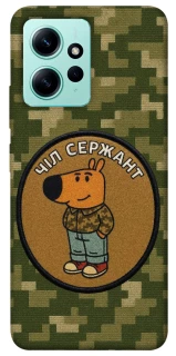 Чехол на Xiaomi Redmi Note 12 4G Чил сержант фото 1 из 1
