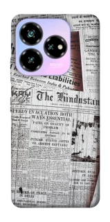 Чехол на ZTE Nubia V60 Desing Газеты фото 1 из 1