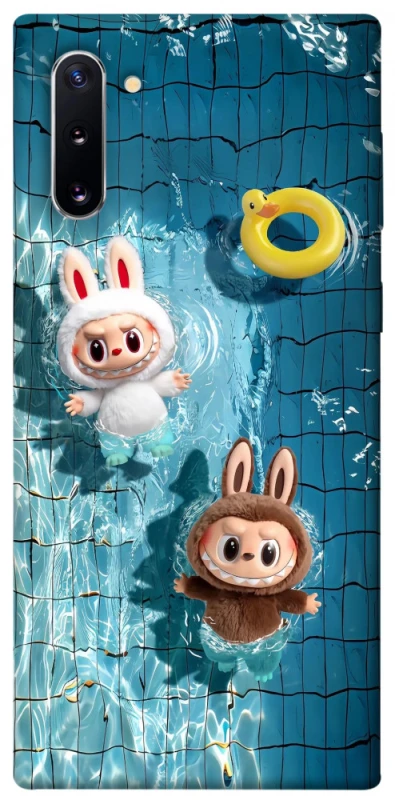 Чохол на Samsung Galaxy Note 10 Labubu in the pool фото 1 з 1