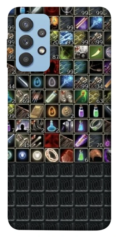 Чохол на Samsung Galaxy M32 Inventory menu ver.2 фото 1 з 1