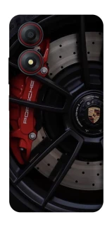 Чехол на ZTE Blade A34 4G Wheal porsche фото 1 из 1