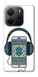 Чехол на Xiaomi Redmi Note 14 5G Современная вышиванка фото 1 из 1