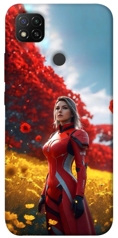 Чохол на Xiaomi Redmi 9C Cyber space girl ver.5 фото 1 з 1