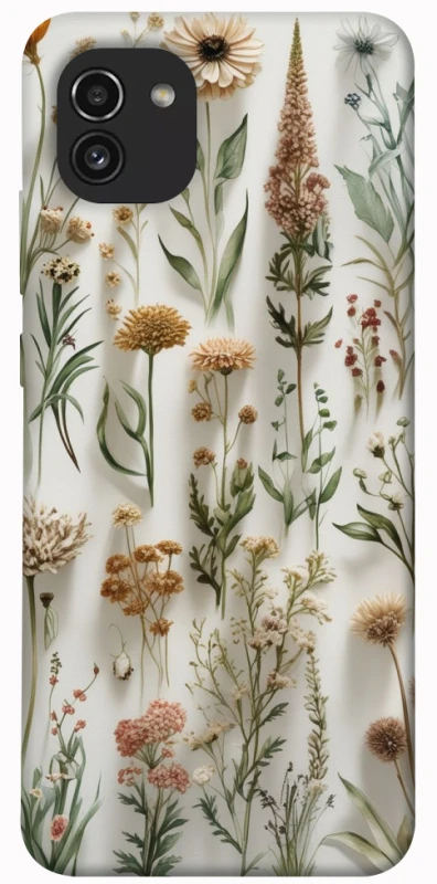 Чохол на Samsung Galaxy A03 Floral design ver.2 фото 1 з 1