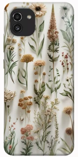 Чехол на Samsung Galaxy A03 Floral design ver.2 фото 1 из 1