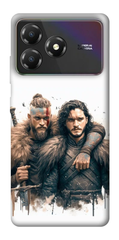 Чехол на ZTE Blade A36 Ragnar and Snow фото 1 из 1