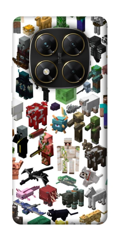 Чохол на Xiaomi Poco X7 Minecraft v4 фото 1 з 1