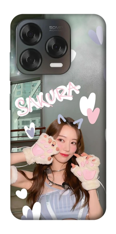 Чохол на ZTE Blade V70 Design Sakura - LE SSERAFIM фото 2 з 2