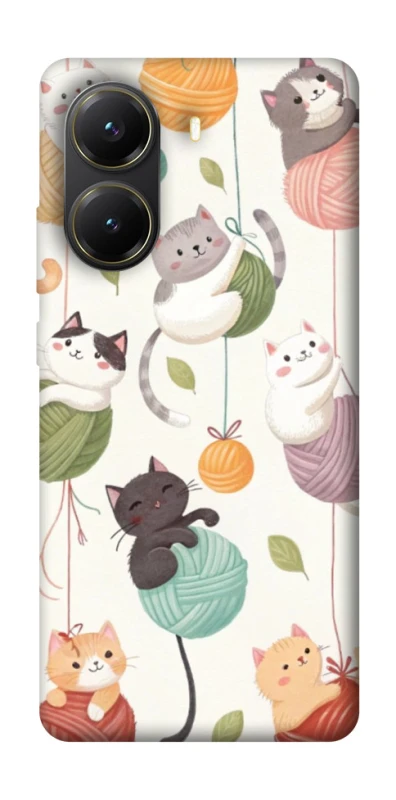Чехол на Xiaomi Poco X7 Pro Funny Kittens фото 1 из 1