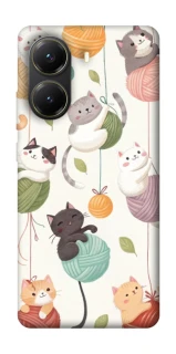 Чохол на Xiaomi Poco X7 Pro Funny Kittens фото 1 з 1