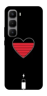 Чехол на Infinix Hot 60 Pro+ Charge your heart фото 1 Чехол на Infinix Hot 60 Pro+ Charge your heart фото 1 из 1