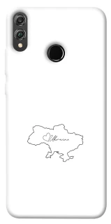 Чохол на Huawei Honor 8X Ukraine map фото 1 з 1